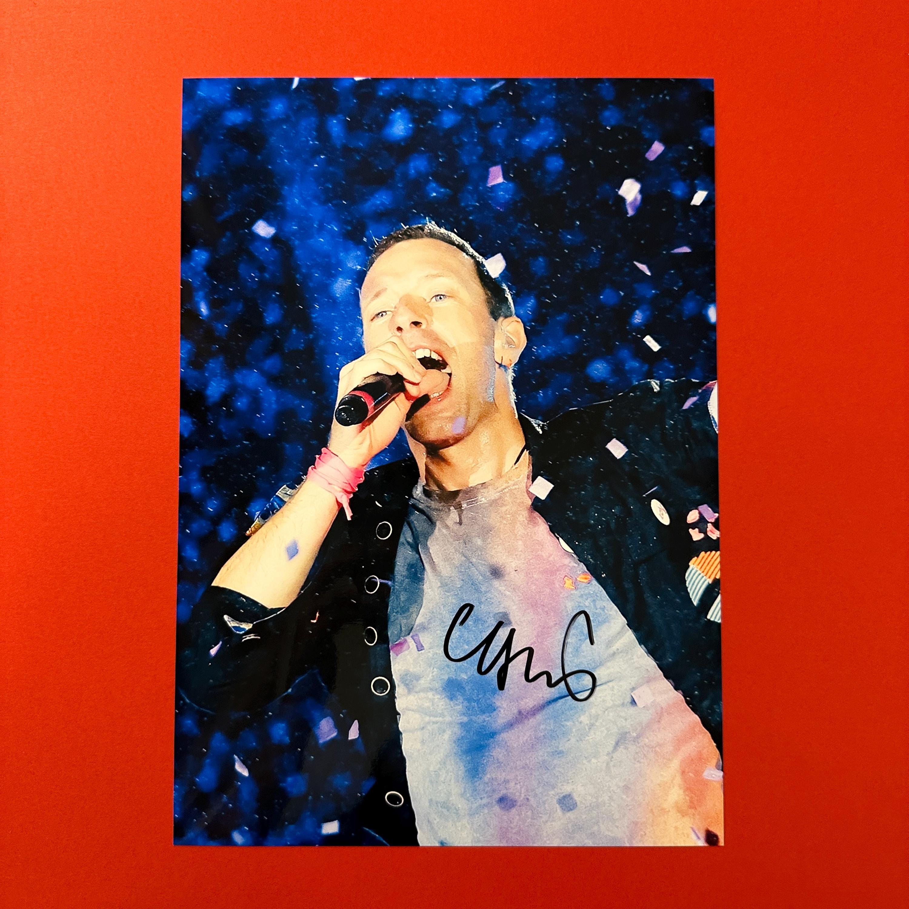Chris martin autograph - Etsy 日本
