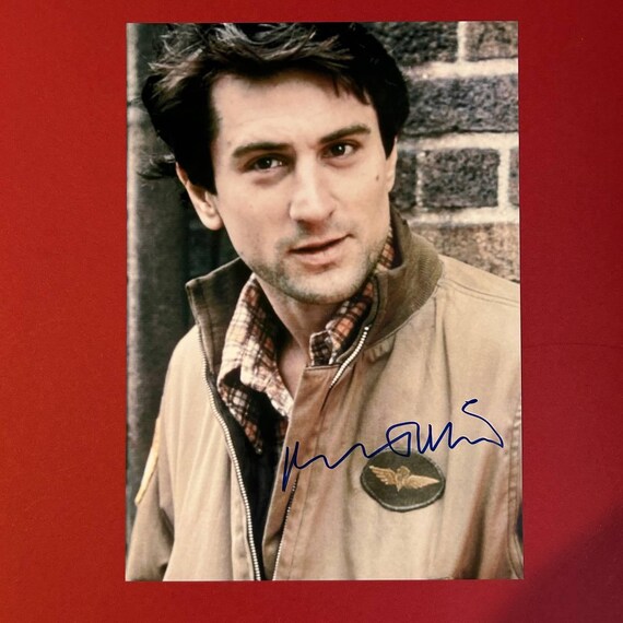 ロバート・デ・ニーロ直筆サイン入り2Lサイズ写真…Robert De Niro カジノ CASINO (1995) ロバート デ ニーロ Robert De Niro