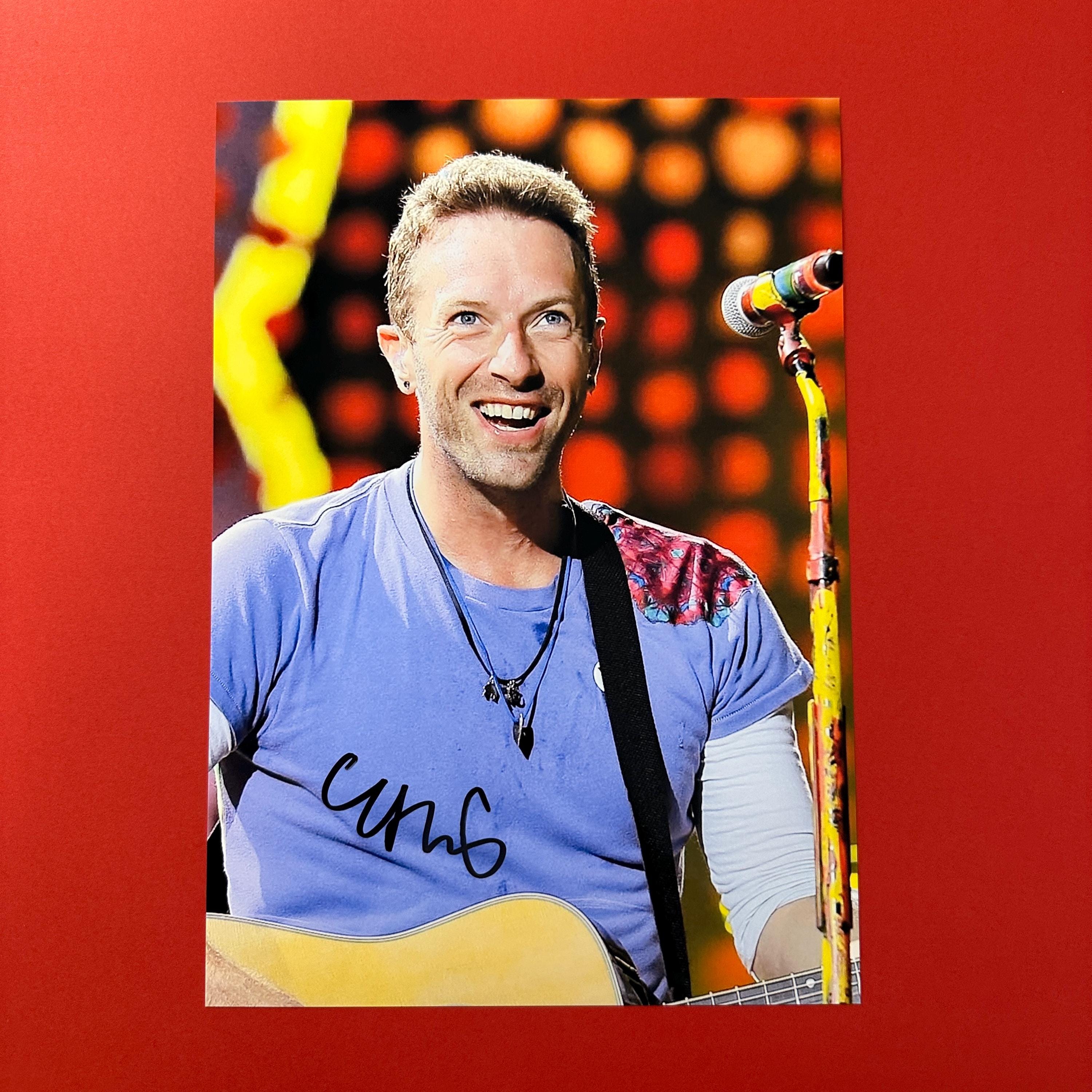 Chris martin autograph - Etsy 日本