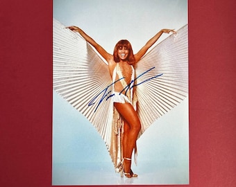 TINA TURNER - Autentyczny, ręcznie podpisany autograf ze zdjęciem i certyfikatem