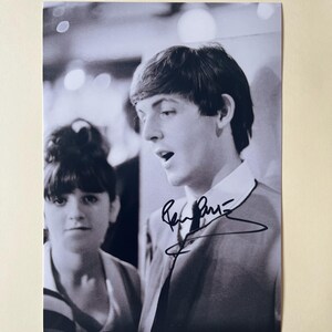 ポール・マッカートニー直筆サイン入り写真の落札情報詳細 - Yahoo