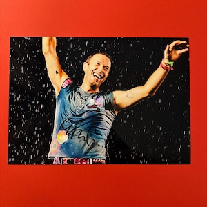 Chris martin autograph - Etsy 日本