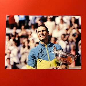 RAFAEL NADAL - Authentic Hand-Signed Photo Autograph With CoA