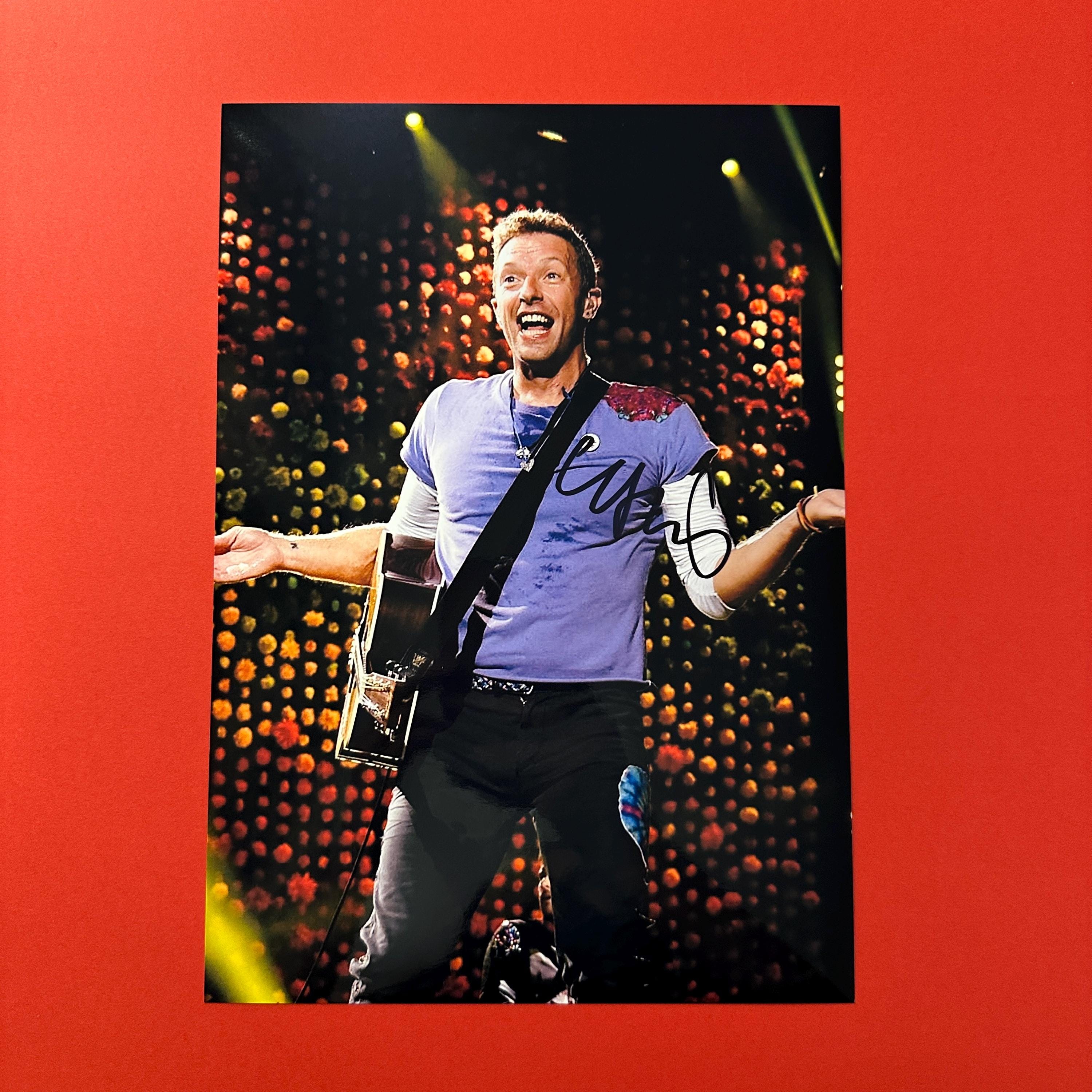 Chris martin autograph - Etsy 日本