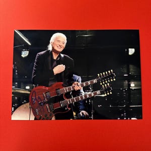 Jimmy page signed - Etsy 日本