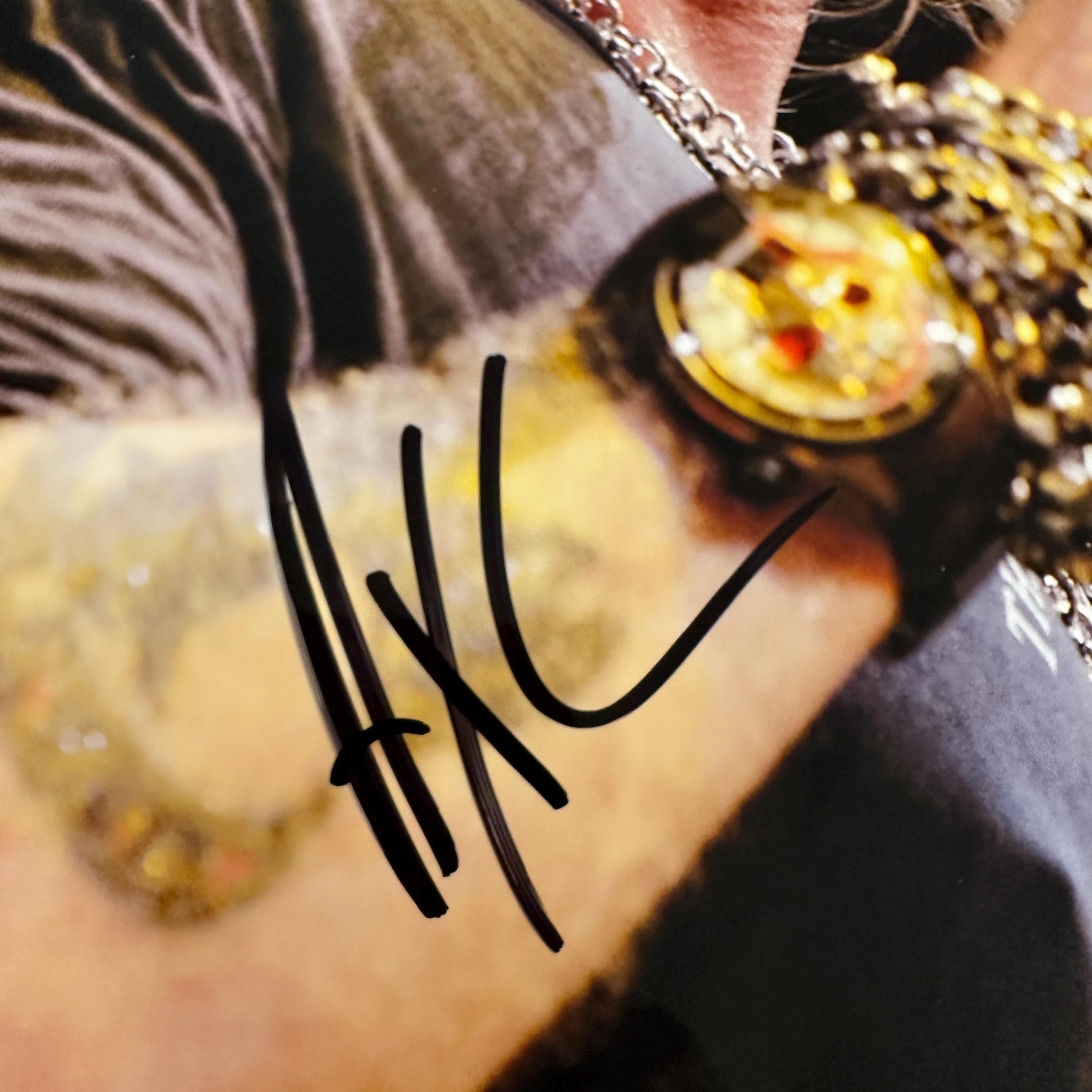 AXL ROSE / Guns'N'Roses - 本物の直筆サイン入り写真サイン、COA付き