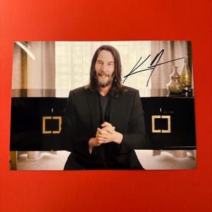 KEANU REEVES - Authentic Hand-Signed Photo Autograph With CoA