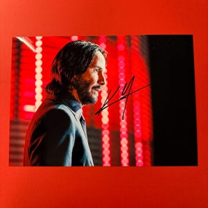 KEANU REEVES - Authentic Hand-Signed Photo Autograph With CoA