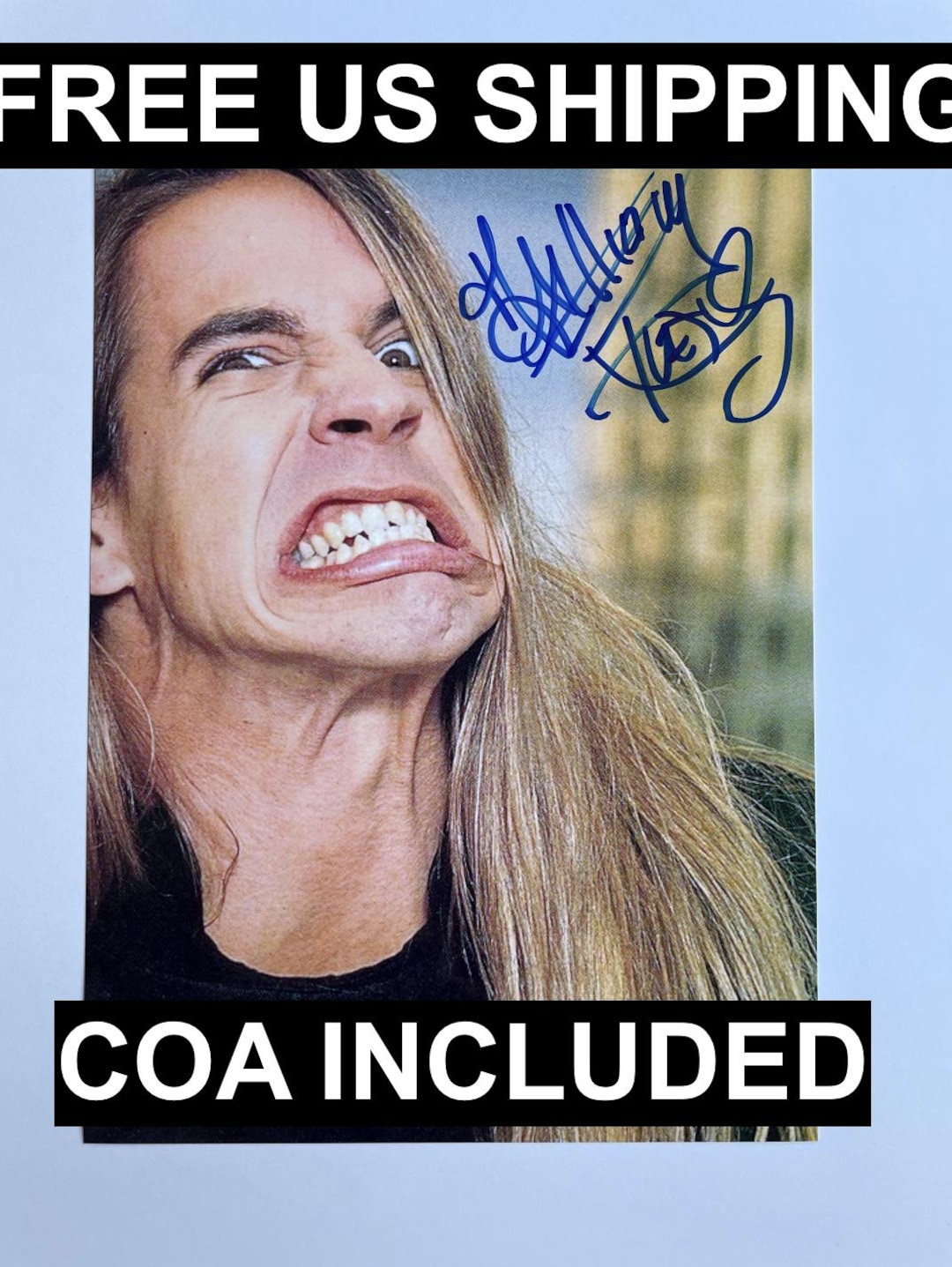 アンソニー・キーディス / レッド・ホット・チリ・ペッパーズ - 直筆