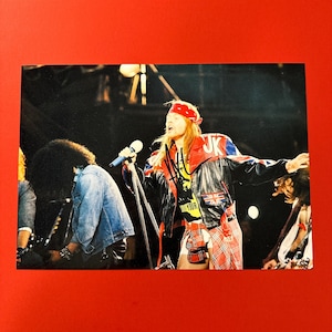 AXL ROSE / Guns&#39;N&#39;Roses - Authentic Hand-Signed Photo Autograph With CoA