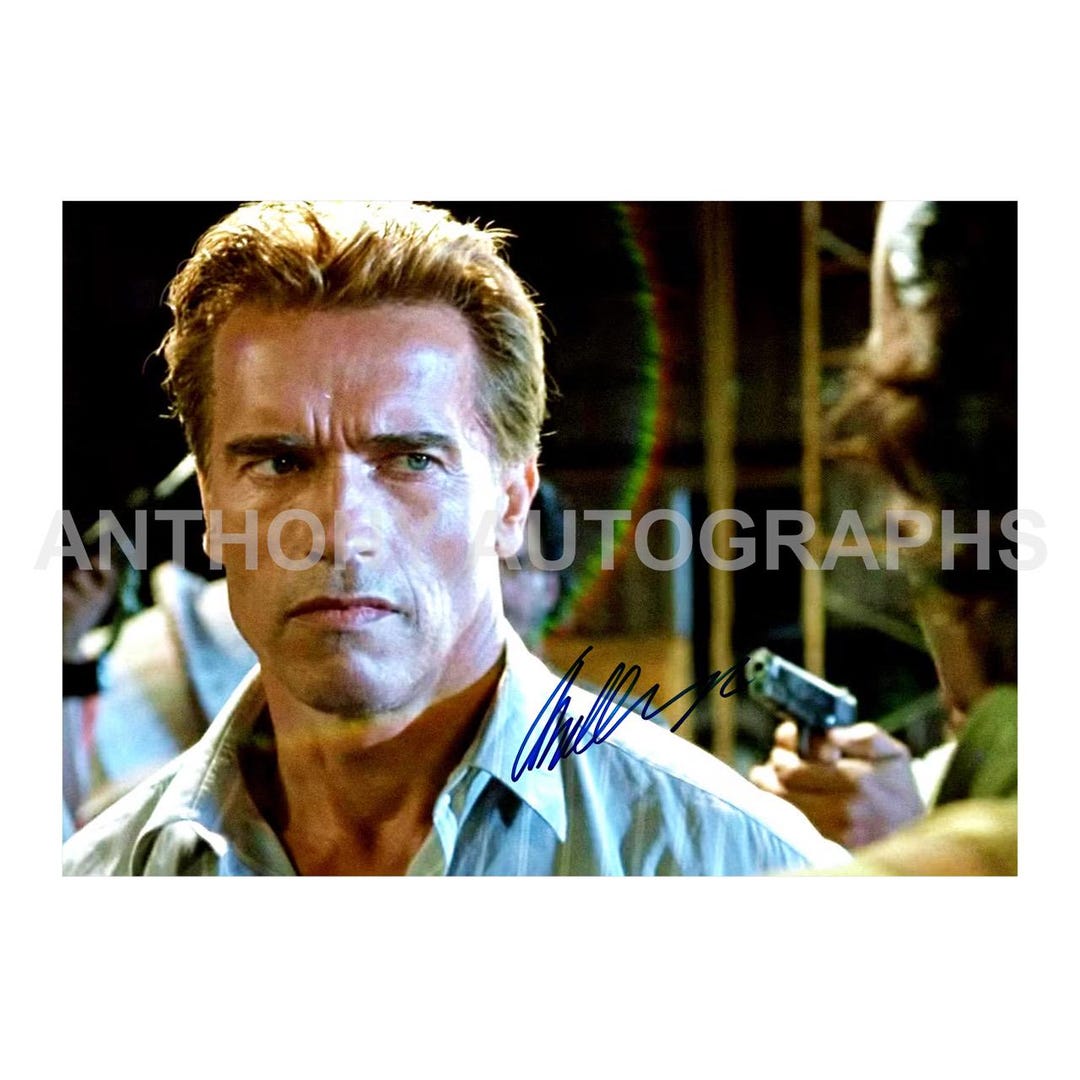 ARNOLD SCHWARZENEGGER - Authentic Hand-signed Photo Autograph With Coa ...