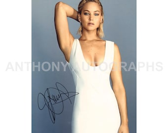 JENNIFER LAWRENCE - Authentic Hand-Signed Photo Autograph With CoA