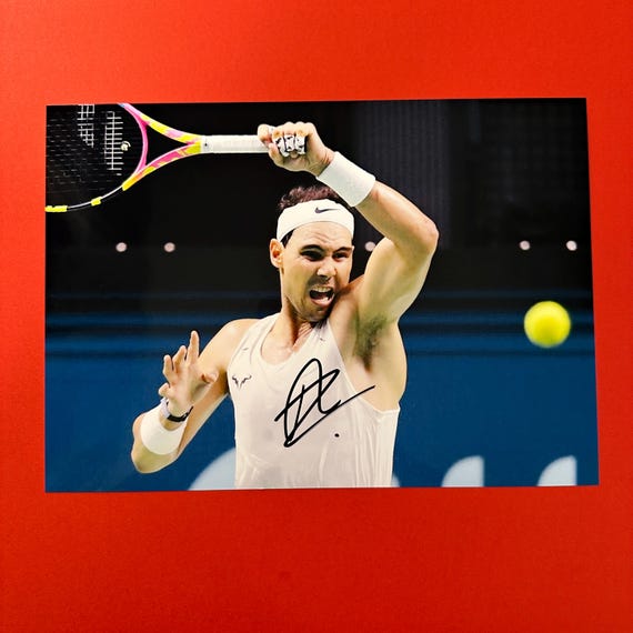 ラファエルナダル 直筆サイン入り写真ラファエル・ナダル テニス 2006