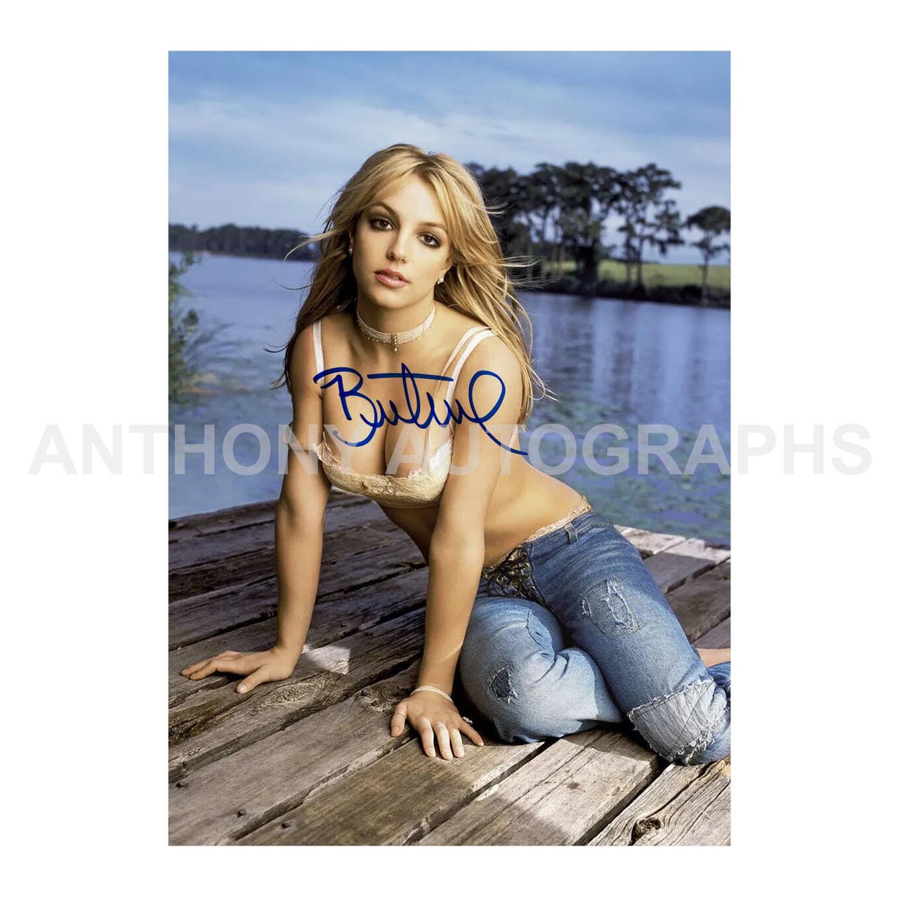 Britney Spears Signed Photo Authentic - Etsy display picture 2