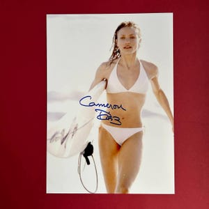 CAMERON DIAZ - Authentic Hand-Signed Photo Autograph With CoA