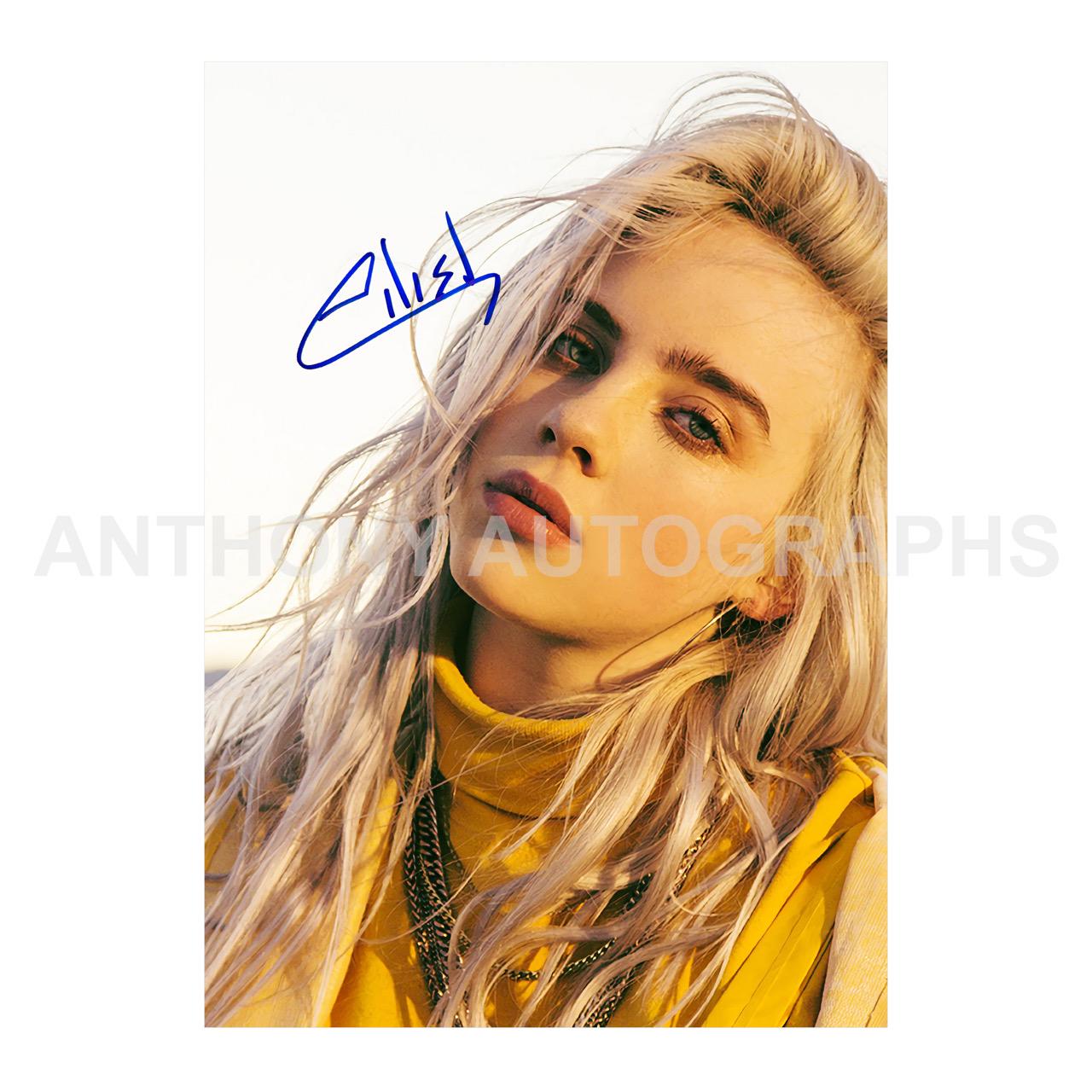 Billie eilish autograph - Etsy 日本