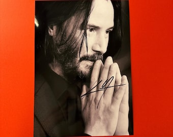 KEANU REEVES - Authentic Hand-Signed Photo Autograph With CoA