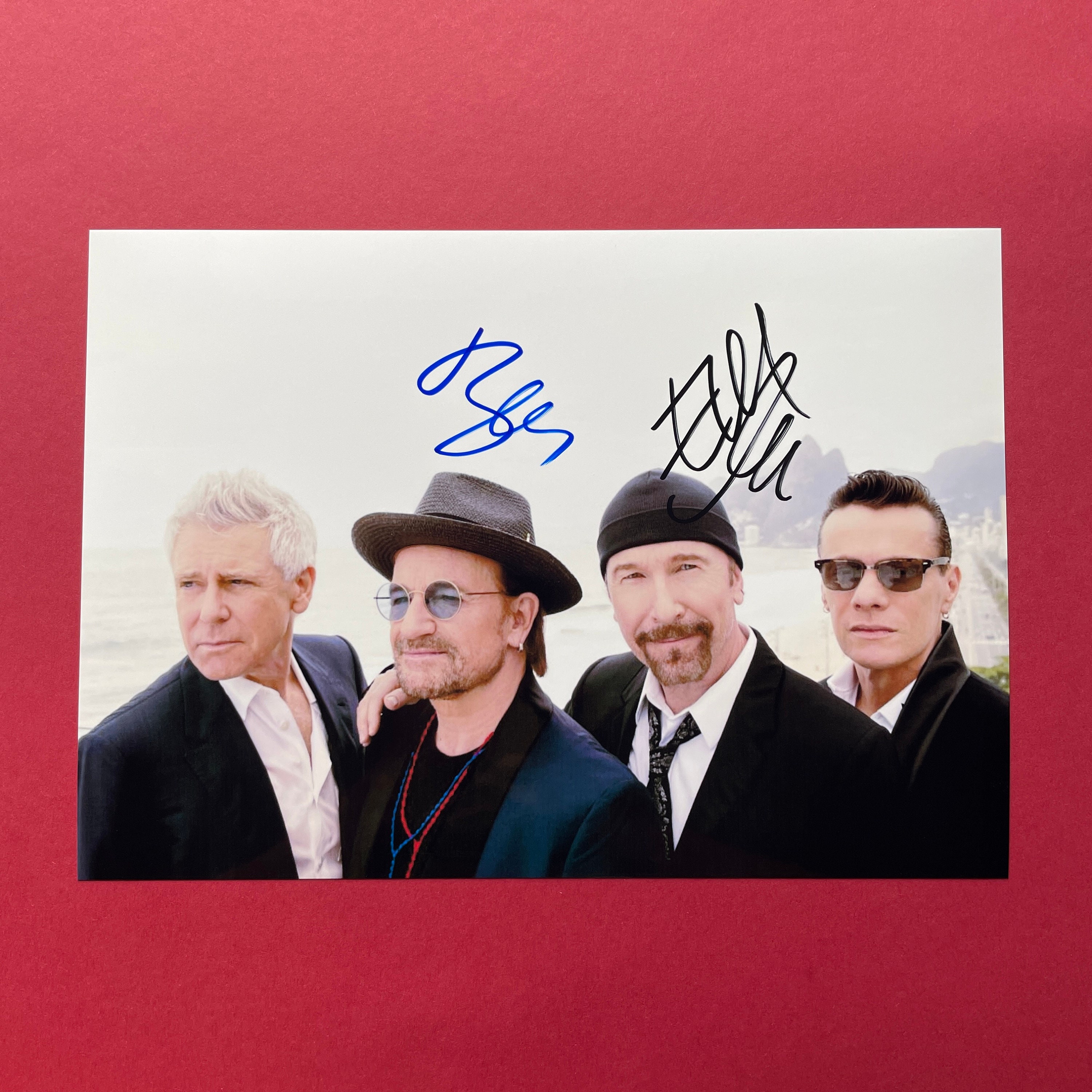 Ｕ２ サイン ユーツー ボノ エッジ 直筆 パンフレット U2 サイン ユーツー ボノ エッジ 直筆 パンフレット 【公式通販】