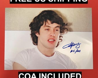 アンガス・ヤング＆マルコム・ヤング AC/DC 直筆サイン入り写真 COA