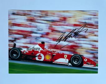 MICHAEL SCHUMACHER - Authentic Hand-Signed Photo Autograph With CoA