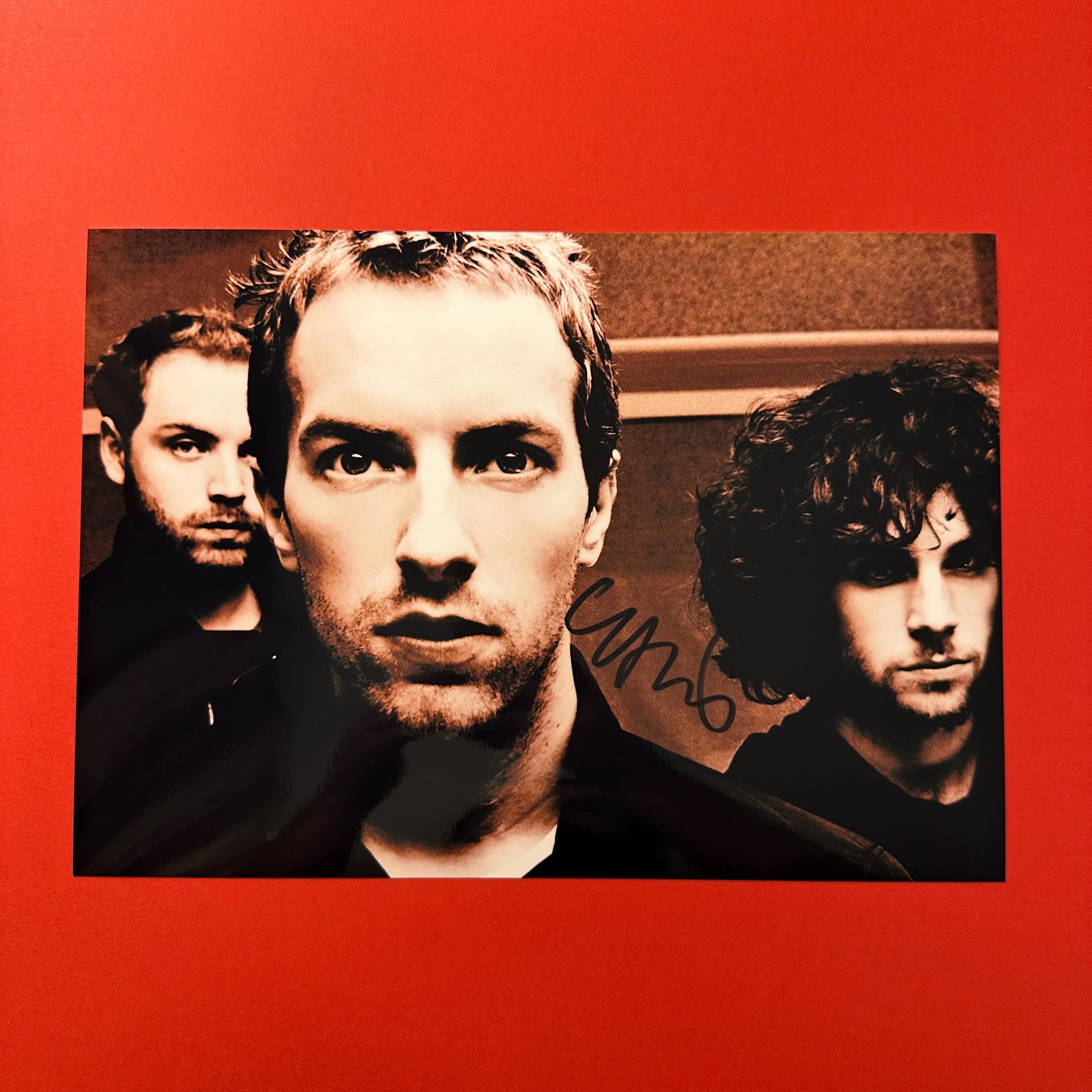Chris martin autograph - Etsy 日本