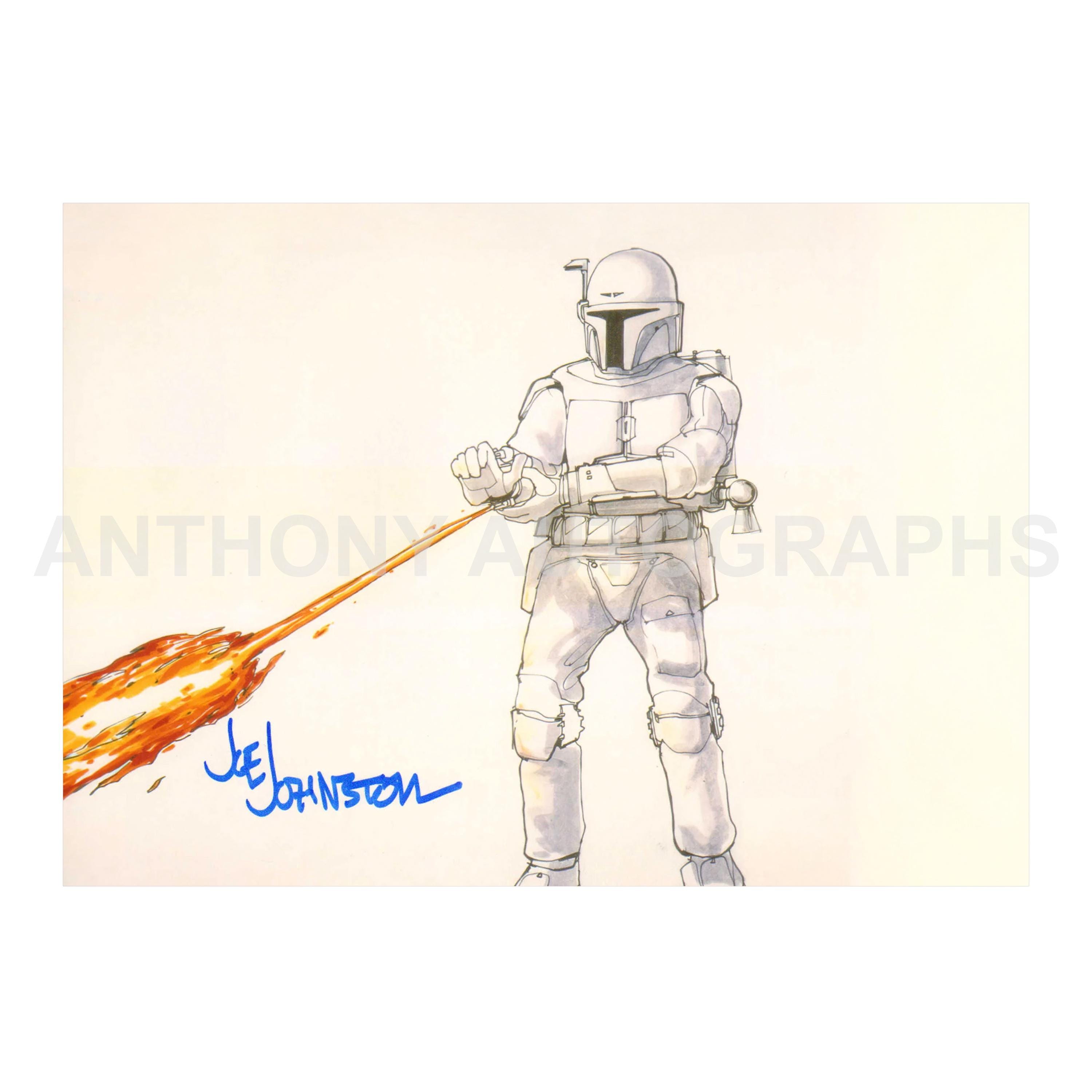 Boba fett autograph - Etsy 日本
