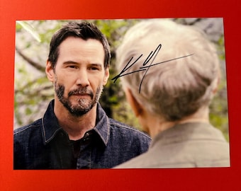 キアヌ・リーブス「ジョン・ウィック」直筆サイン入りカスタムフレーム