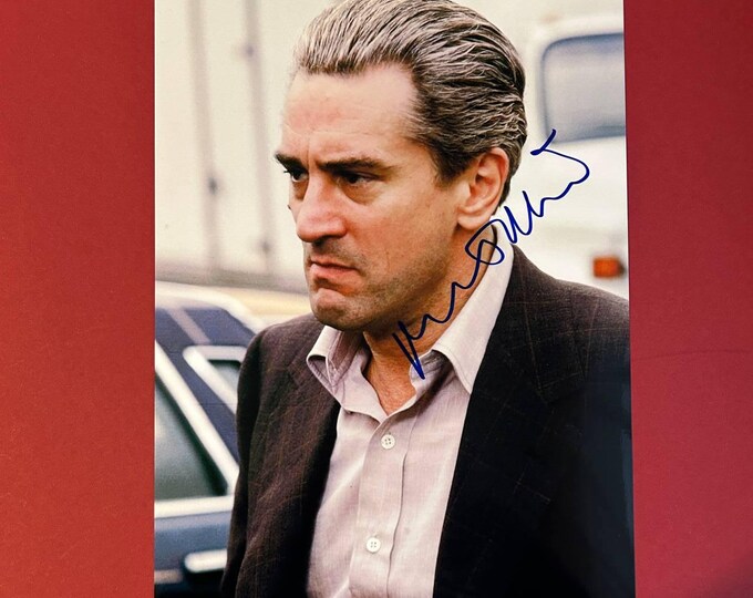 ROBERT DE NIRO signed autographed photo dinner table yeah COA Hologram