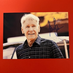 HARRISON FORD - Authentic Hand-Signed Photo Autograph With CoA