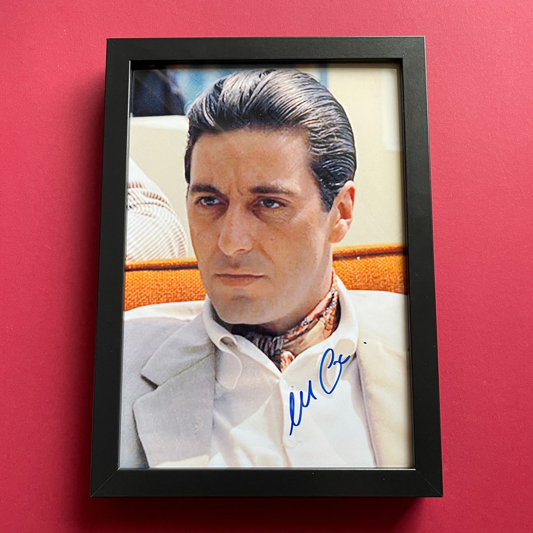 Framed AL PACINO Authentic Hand-signed Photo Autograph With - Etsy