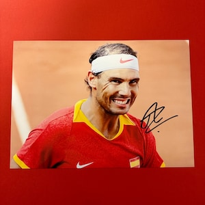 RAFAEL NADAL - Authentic Hand-Signed Photo Autograph With CoA