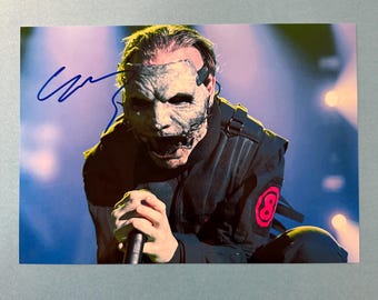 COREY TAYLOR / SLIPKNOT - Authentic Hand-Signed Photo Autograph With CoA