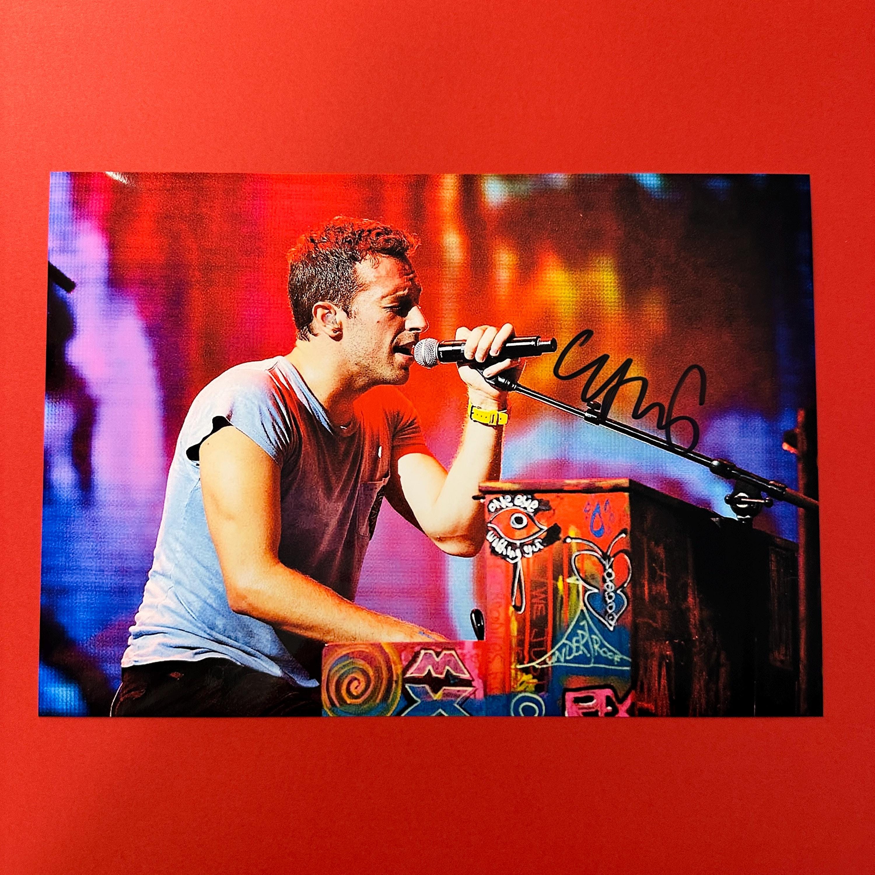 Chris martin autograph - Etsy 日本