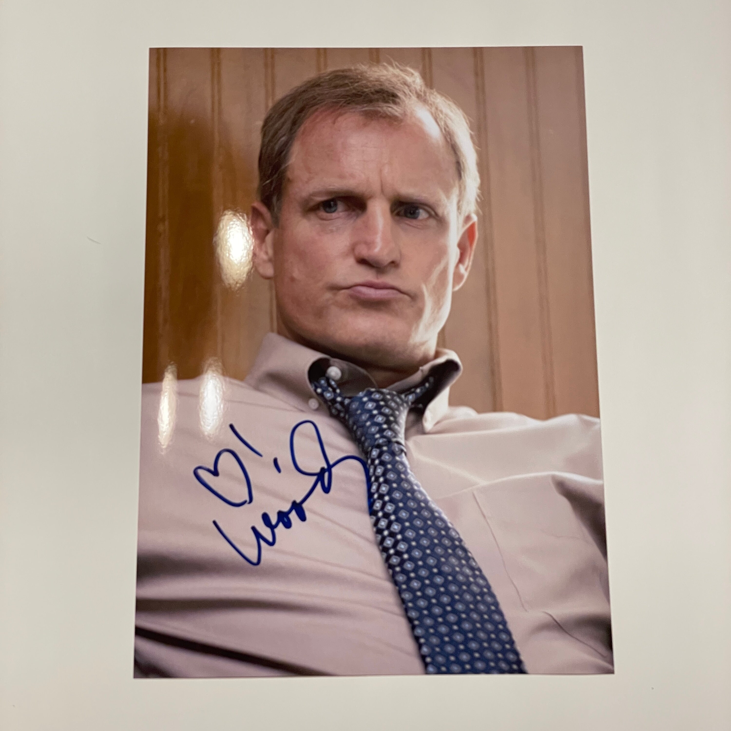 WOODY HARRELSON / True Detective Handsigned 12X8 Photo Etsy