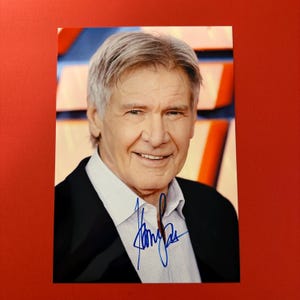 HARRISON FORD - Authentic Hand-Signed Photo Autograph With CoA