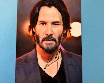 KEANU REEVES - Authentic Hand-Signed Photo Autograph With CoA