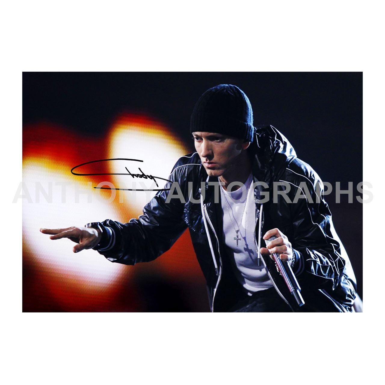 エミネム　直筆サイン入りPhoto Eminem signature - Etsy 日本