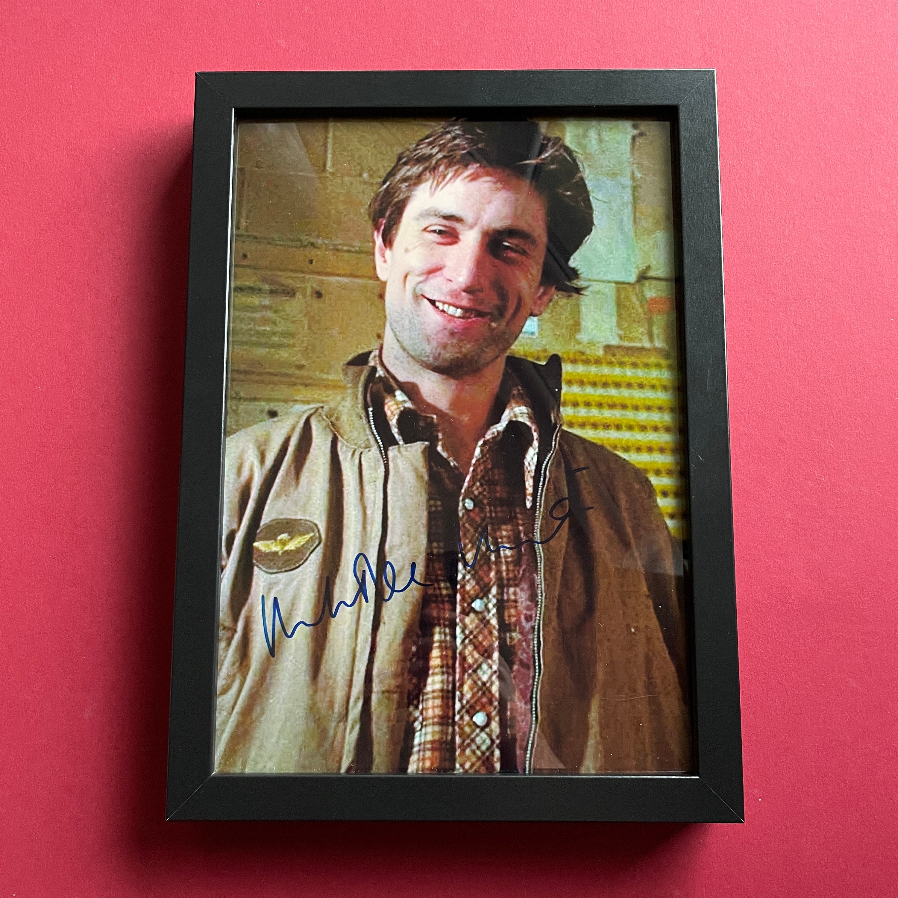 Framed ROBERT DE NIRO - Authentic Hand-Signed Photo Autograph With