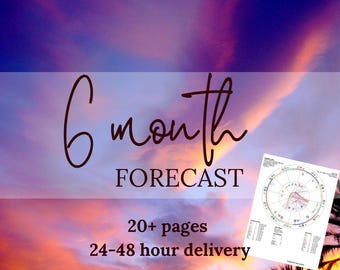 6 Month Forecast Astrology Reading | Current Transits | Transit Report, Zodiac Reading