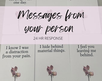 9-Card Tarot Love Reading, Messages From Your Person