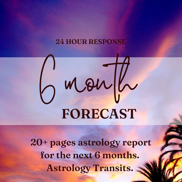 6 Month Forecast Astrology Reading | Current Transits | Transit Report, Zodiac Reading