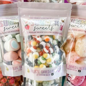 Freeze Dried Rainbow Crunch | Crunchy Rainbow Lollies | Freeze Dried Candy | Sweet Treats Party Snacks | Australian Made