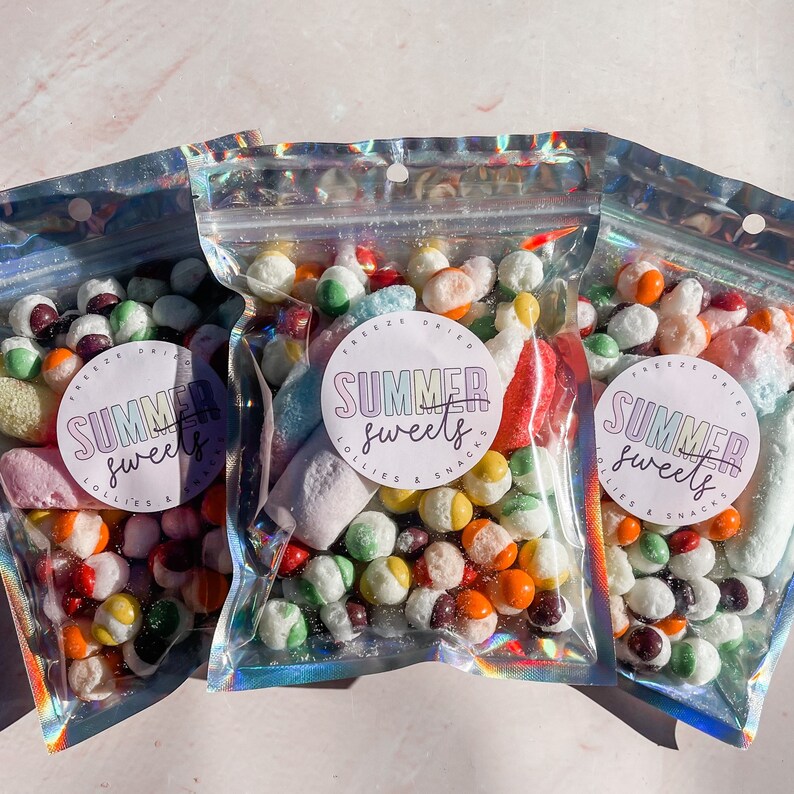 Mixed Freeze Dried Lollies Bags Freeze Dried Candy Freeze Etsy Australia