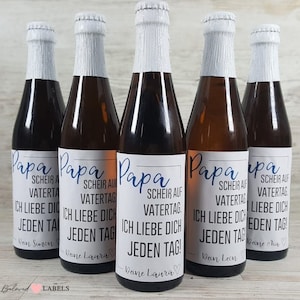 Personalized Beer Bottles Label Father's Day Gift for Men || Beer Label Father's Day Gift Birthday Gift Man Father Corona