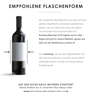 Personalisiertes Wein Flaschen Etikett 30 40 50 Geburtstag Cheers Geburtstagsgeschenk Freundin Freund Weinetikett Birthday Dirty Thirty Bild 8