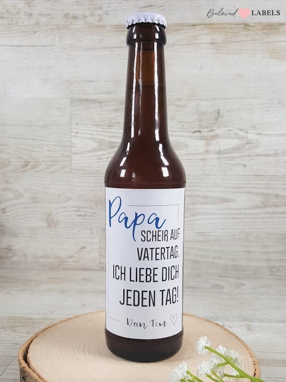 Onebttl Grill-Geschenk Bierglas 450 Ml – Personalisiert Für Vatertag & Weihnachten