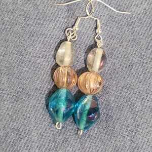 Triple stack vintage beads