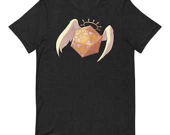 Angel D20 - DnD Shirt, Dungeons and Dragons Shirt, RPG Shirt, Nerd Shirt