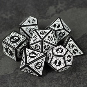 Runes RPG Dice Set / Dice for DnD / Standard Dice for D&D, Dungeons and Dragons, TTRPG, Pathfinder, DnD