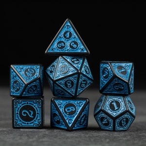 Runes RPG Dice Set / Dice for Dnd / Standard Dice for D&D, Dungeons and ...